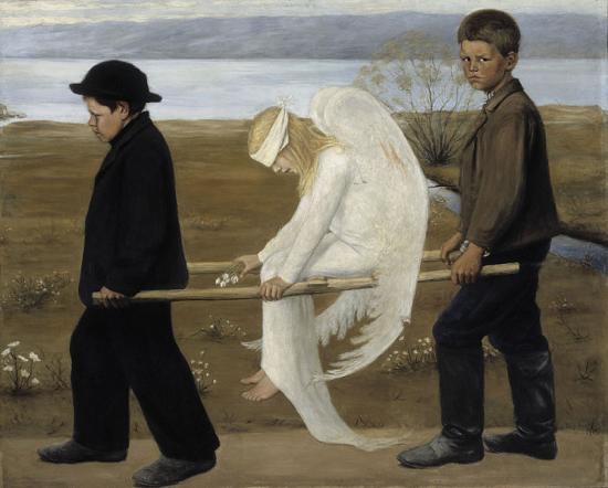 744px the wounded angel hugo simberg